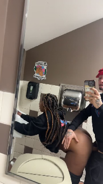 Adult Movie Doggystyle & Interracial Exhibitionist Black Booty Ebony