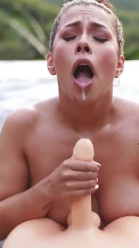 Sex Scenes Saliva with loribauer & Solo Outdoor Latina